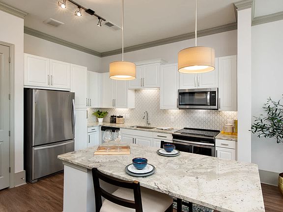 Kitchen with Stainless Steel Appliances