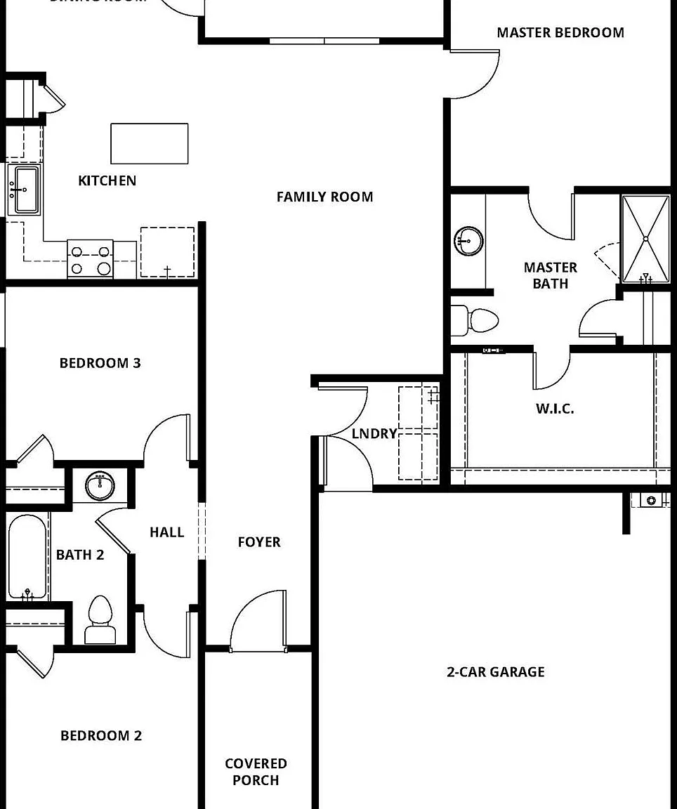 3 bed, 2.0 bath, 1316 sqft, $2,095 — Photo 2