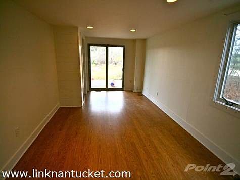 First floor with sliders out to the deck.