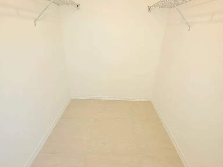 Master bedroom walk in closet.