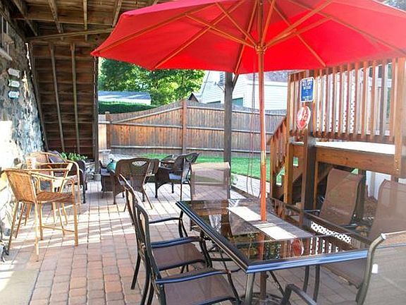 Under Back Deck Patio