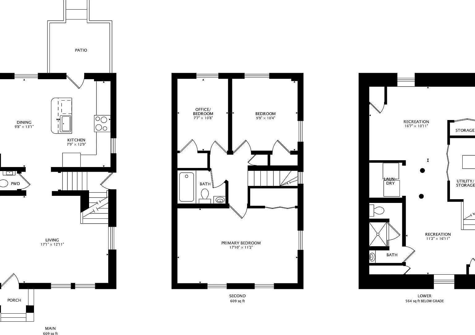 3 bed, 2.5 bath, 1728 sqft, $3,800 — Photo 3