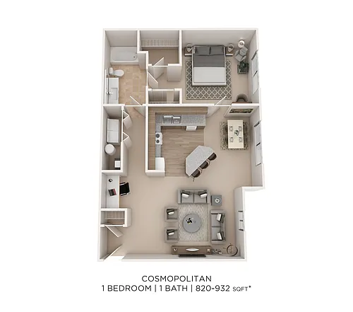 Floor plan Cosmopolitan