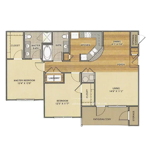 Floor plan Ogeechee Lime Phase 1-Renovated