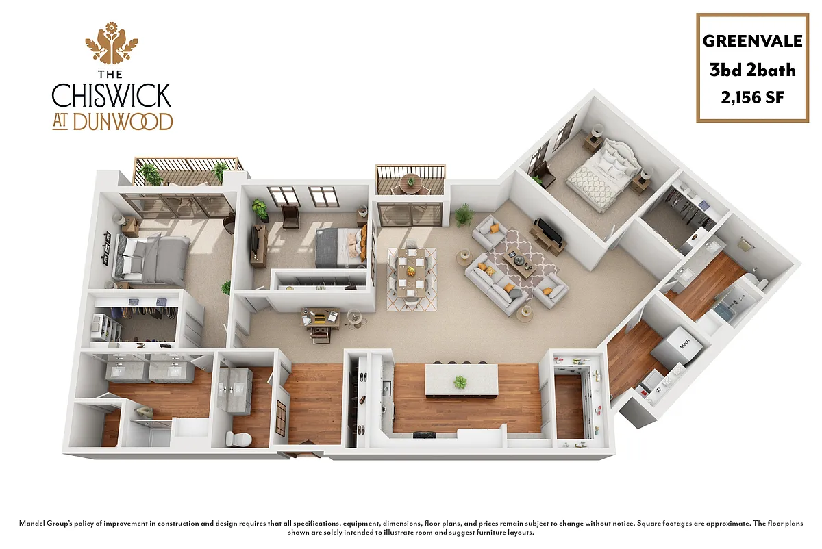 Floor plan GREENVALE