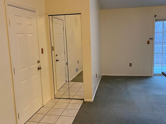 Entry way into living room