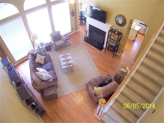 Living area from upstairs