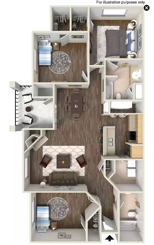 Floor plan Madrona