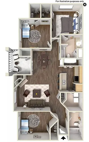 Floor plan Madrona