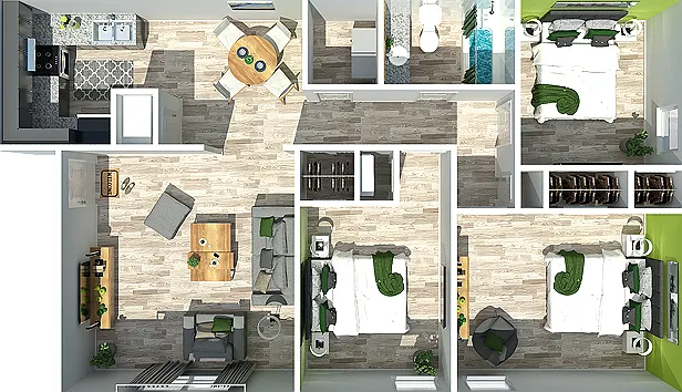 Three Bedroom | One Bathroom Three Bedroom | One Bathroom