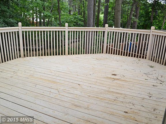 Spacious Back Deck