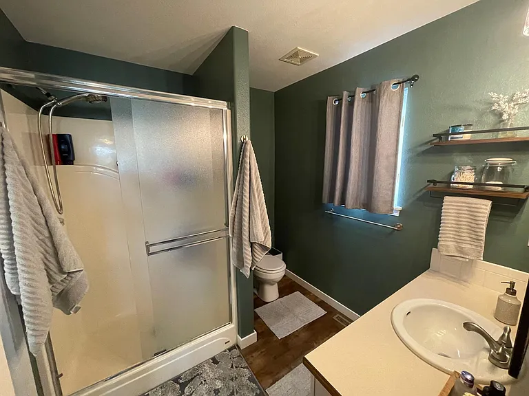 Updated primary bathroom