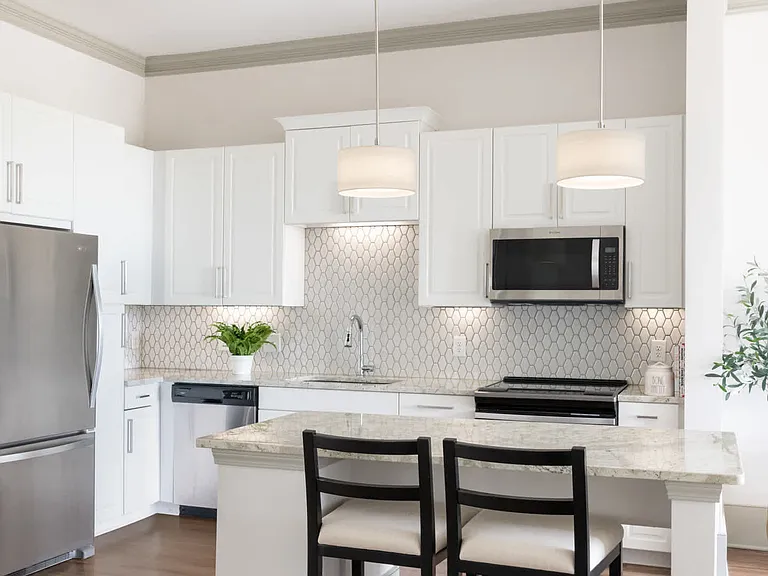 Kitchen with Stainless Steel Appliances