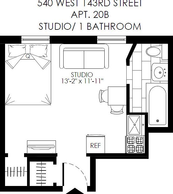 2nd image of 540 W 143rd St APT 20b