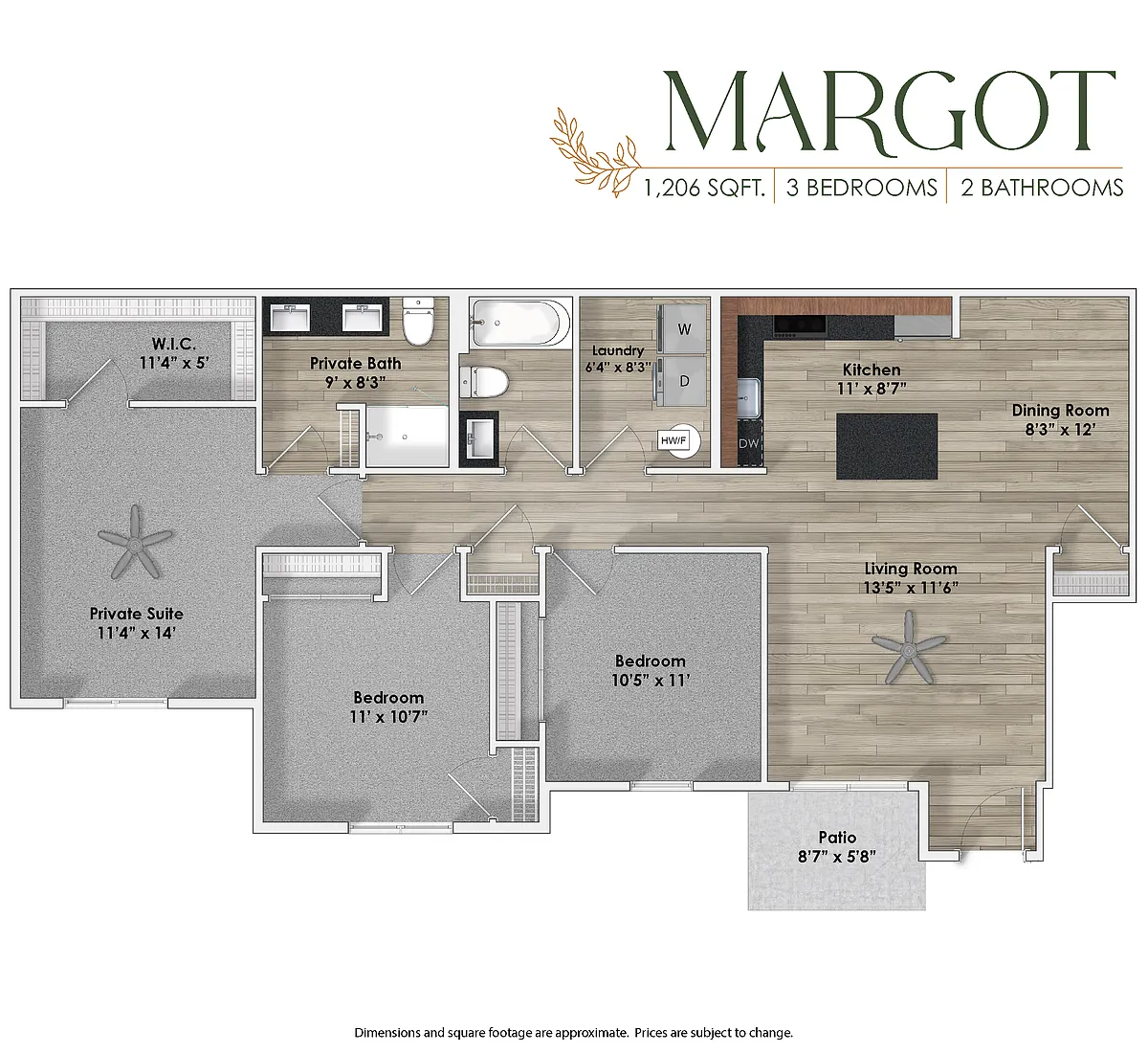 Floor plan Margot