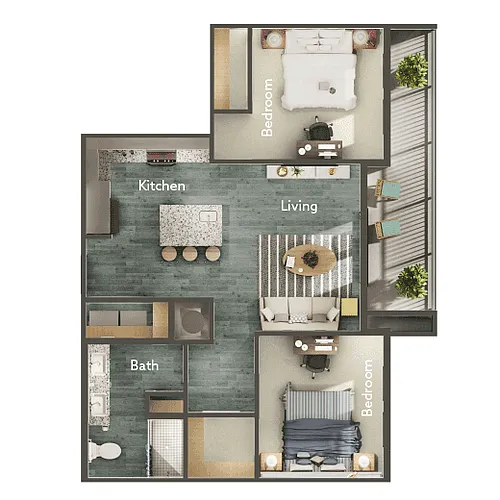 Floor plan B4