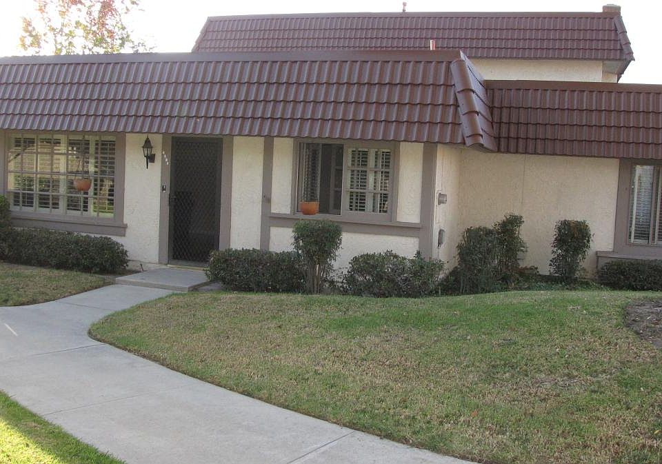 Front view of the home