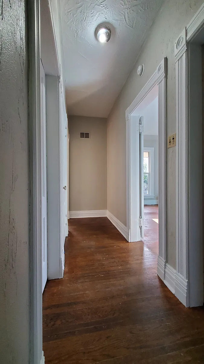 Hallway between bedrooms/bathroom - 203 1/2 E Pleasant St
