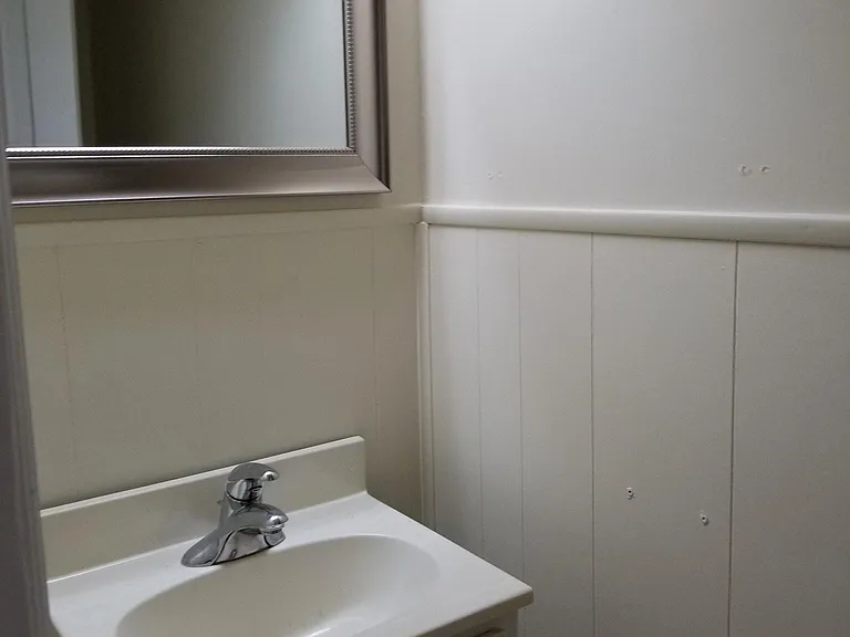 1st Floor powder room near kitchen