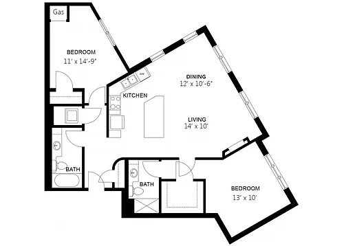 Floor plan Piazza