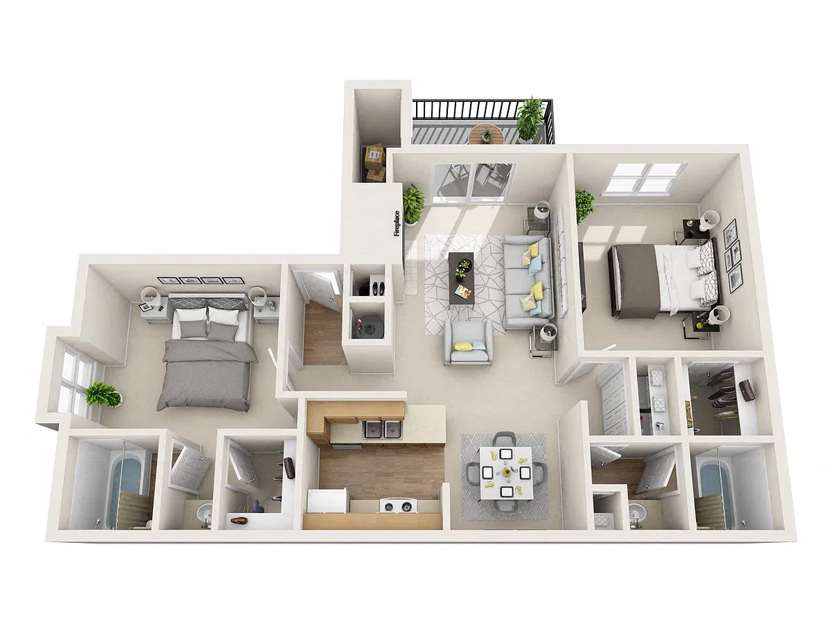 Floor plan Live Oak