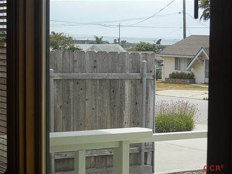 Peak of ocean at Living Room window.