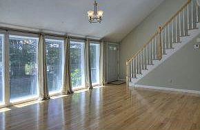 Full wall south facing windows