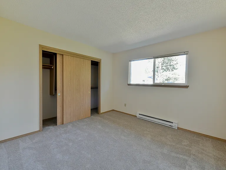 Bedroom 1 Closets with plenty of storage space