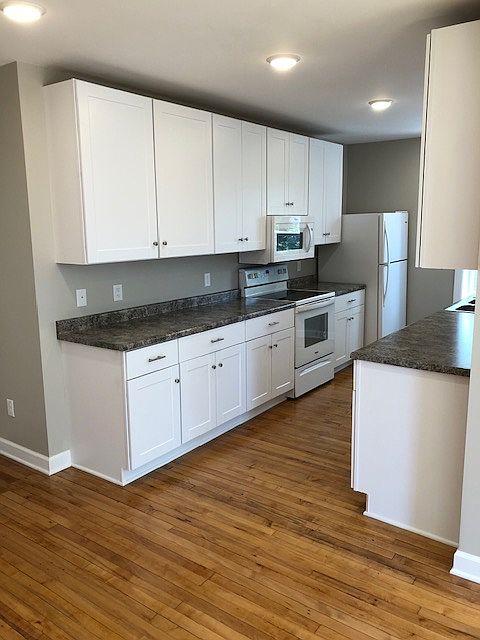 extra counter and cupboard space