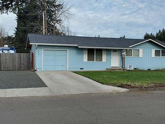 RV parking on the west of the house is used by landlord. Driveway is brand new and roof is less than 1 year old.