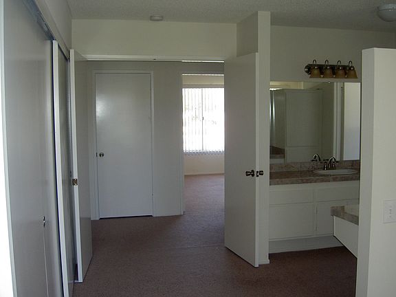 master bdrm into guest rm