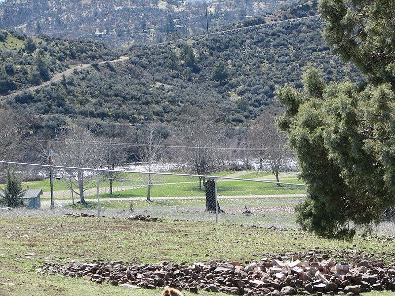View from the back