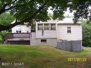 Rear of house