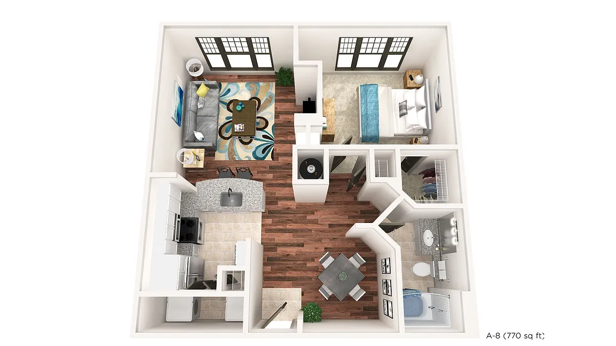 Floor plan A8