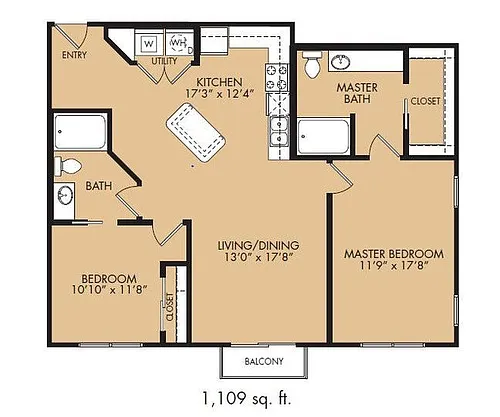 Floor plan B7