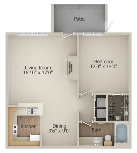 Floor plan B