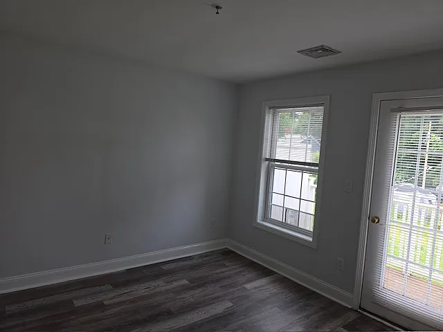 Bedroom door to small terrace