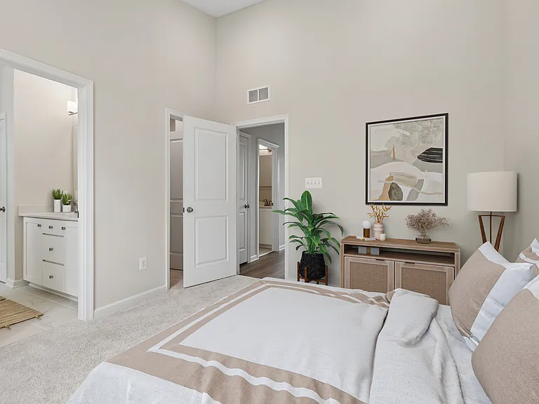 A cozy space that blends comfort with modern style.