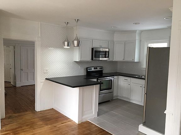kitchen , snack counter for stools