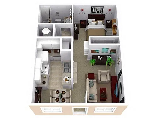 Floor plan Zuni Classic