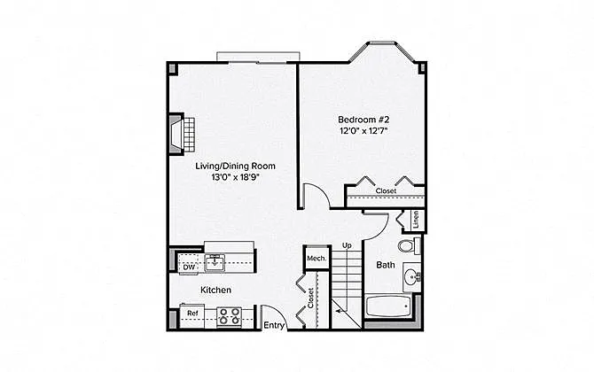 Floor plan B6L-B