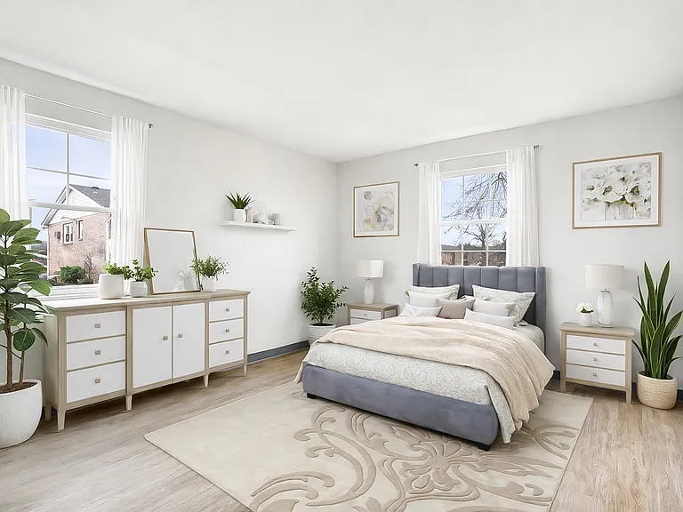Bright, airy and beautiful bedrooms at Autumn Gardens