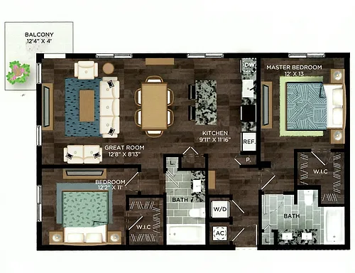 Floor plan B4