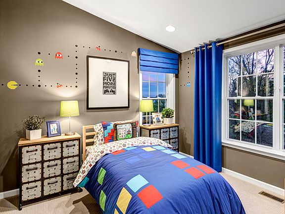 Spacious secondary bedrooms