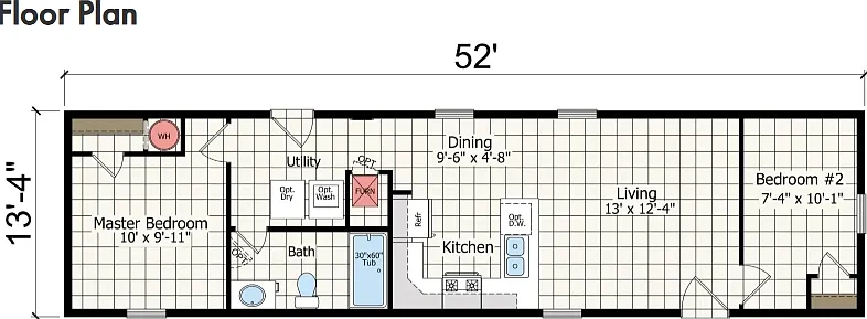 2 bed, 728 sqft, $1,750 — Photo 2