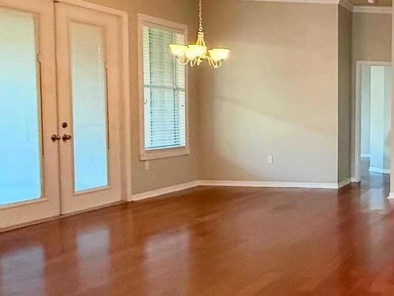 Dining area with exit to side patio area