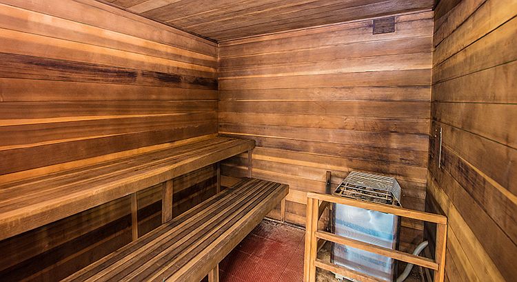 Relax in the Dry Sauna and Unwind
