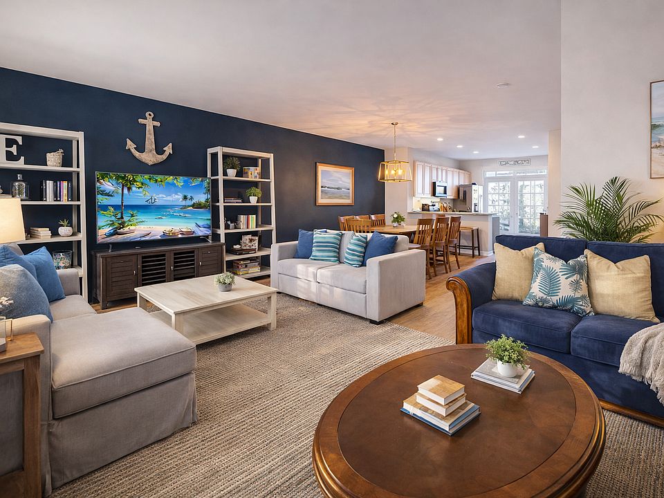 open space, flowing living areas