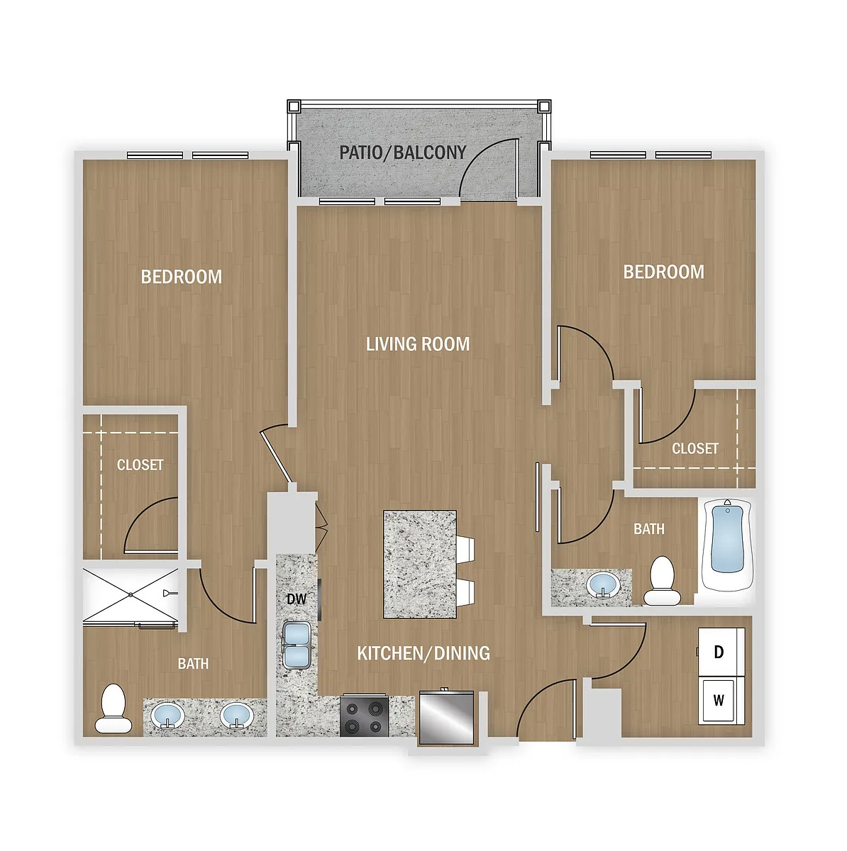 Floor plan B2