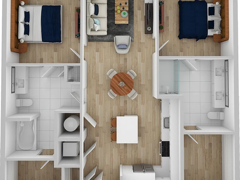 B3 floor plan 10 WestEdge